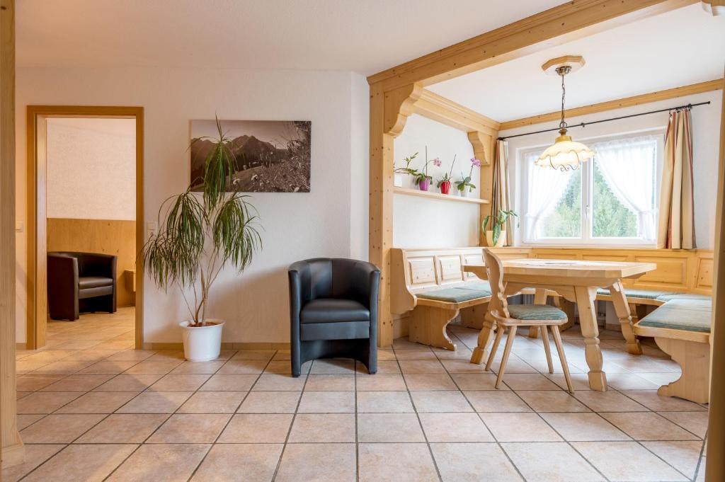 Posezení v ubytování Landhaus Almrausch