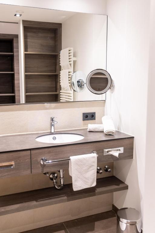 Koupelna v ubytování Hotel Sacher-Stoiber