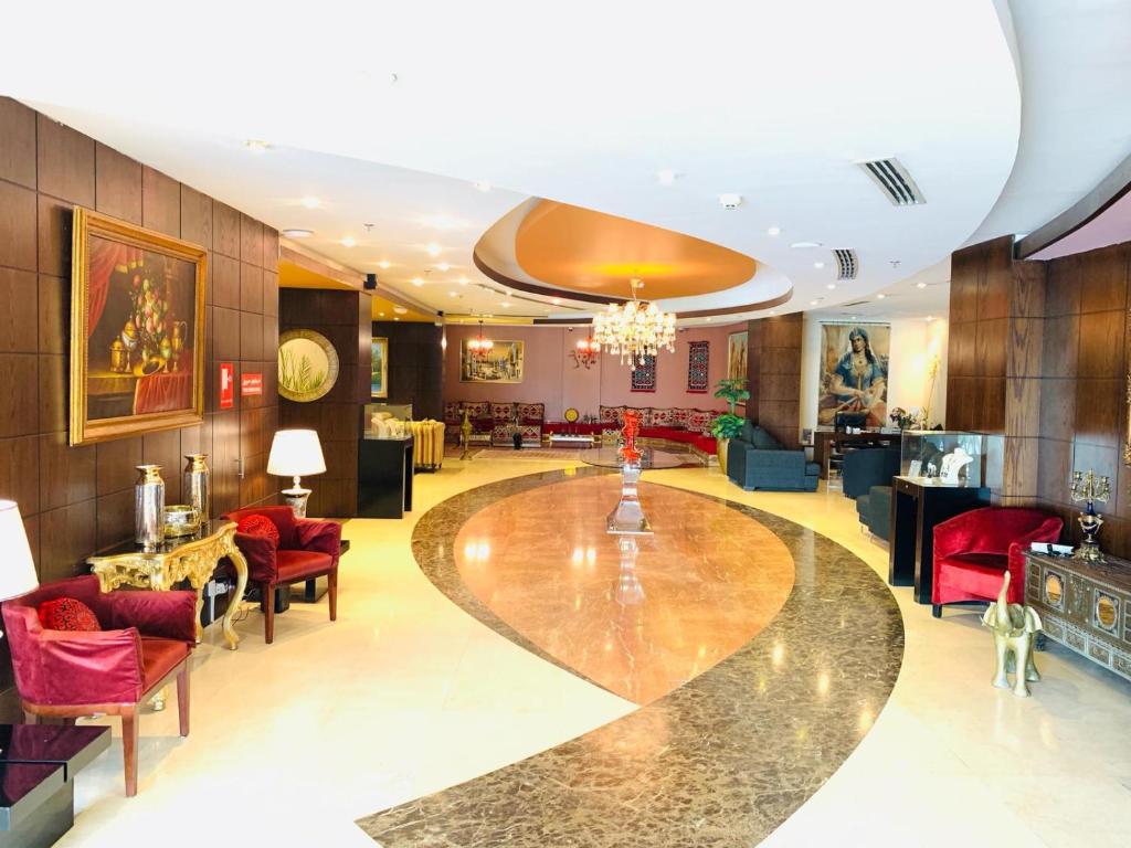 Posezení v ubytování Musherib Hotel
