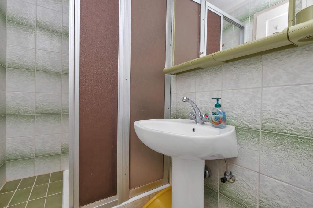 Koupelna v ubytování Apartments Vele