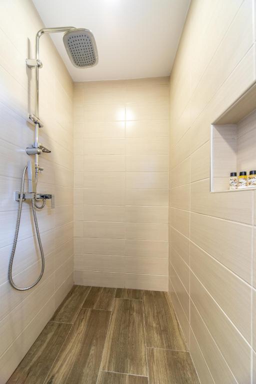 Koupelna v ubytování Garni Hotel President de Luxe