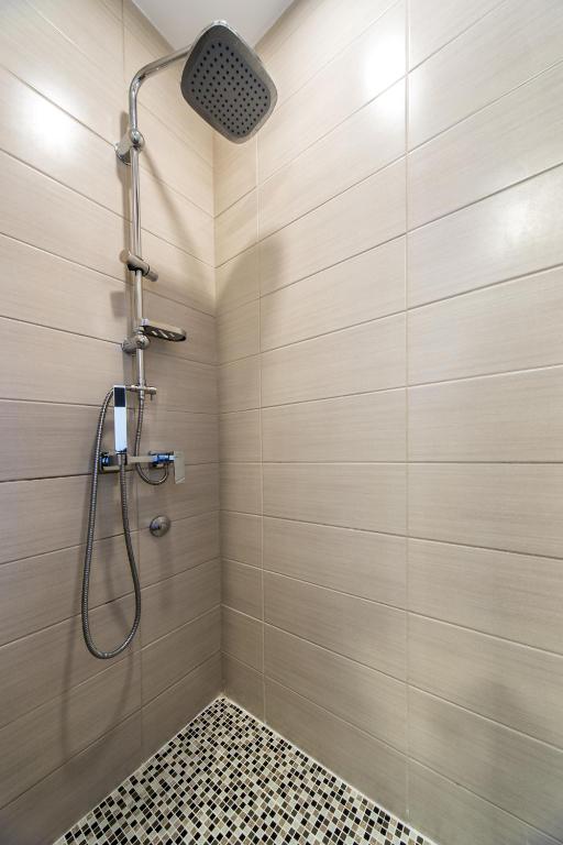 Koupelna v ubytování Garni Hotel President de Luxe