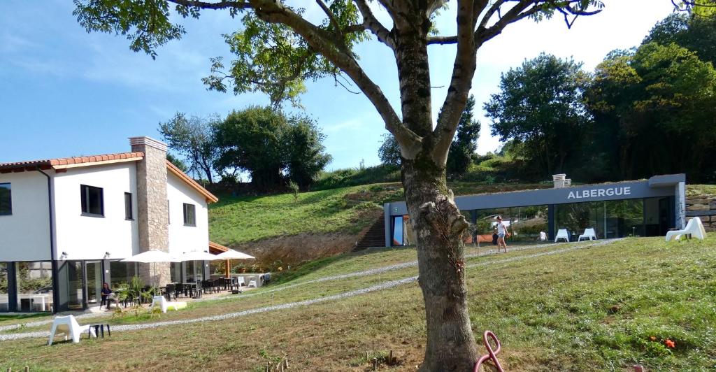 Zahrada ubytování Albergue Casa Sueño