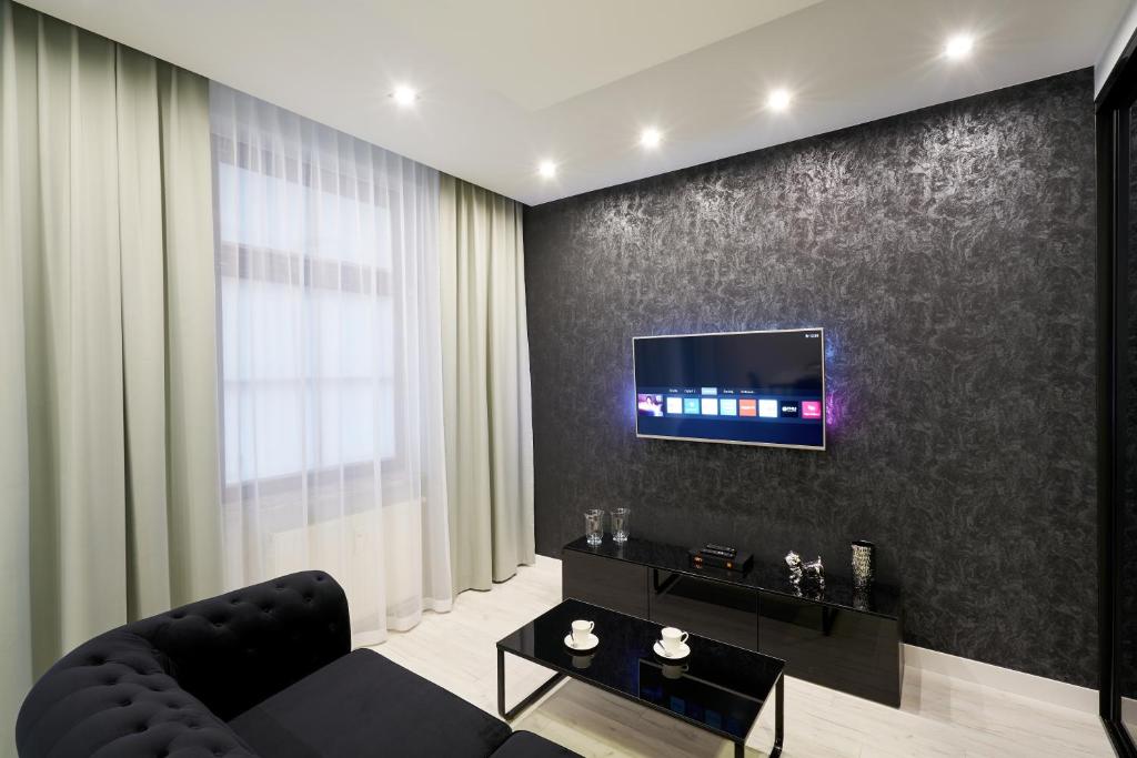 Posezení v ubytování Prestige Apartamenty VINCI Centrum