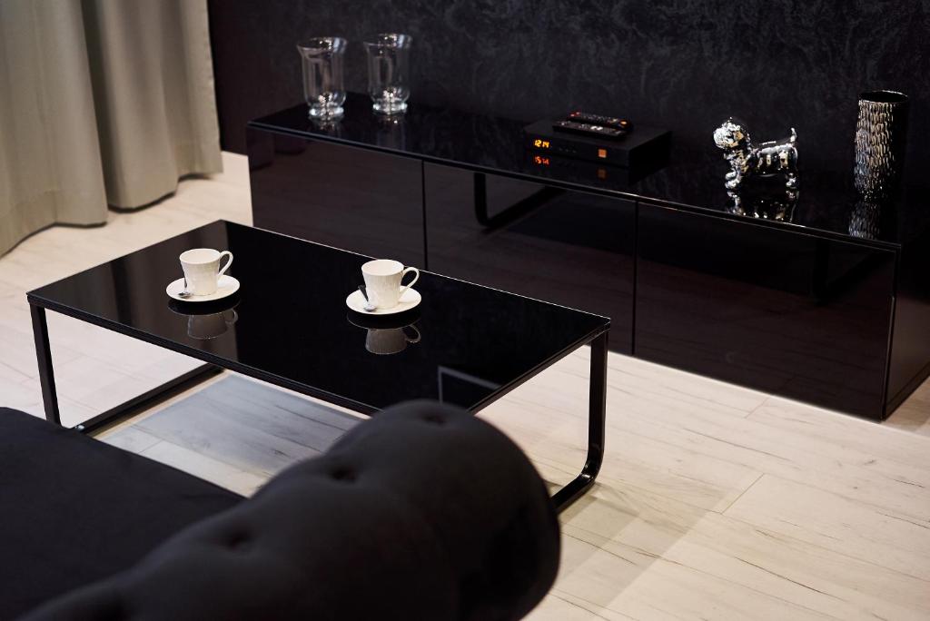 Posezení v ubytování Prestige Apartamenty VINCI Centrum