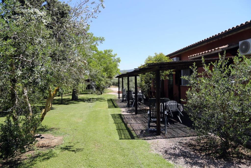 Zahrada ubytování Agriturismo Fusini