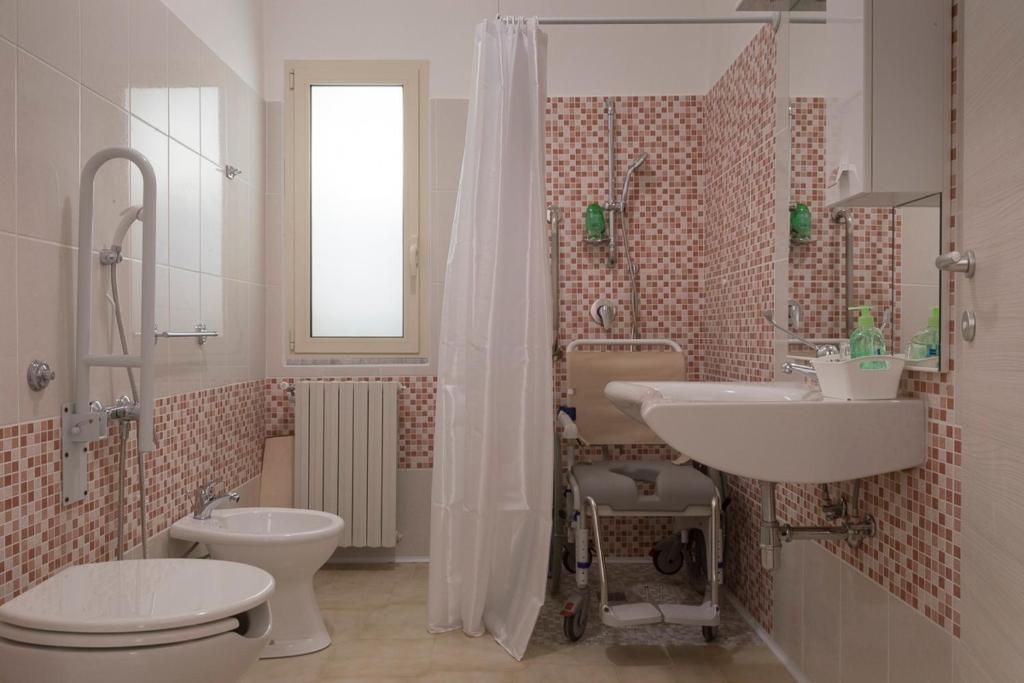 Kúpeľňa v ubytovaní B&B NONNO PEPPE