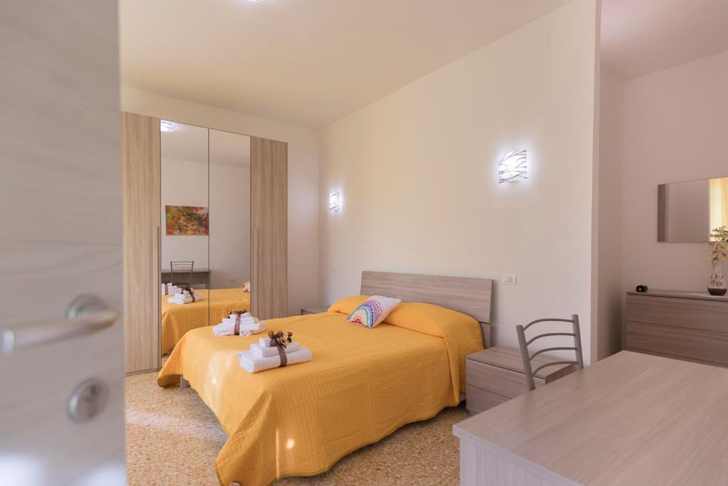 Posteľ alebo postele v izbe v ubytovaní B&B NONNO PEPPE