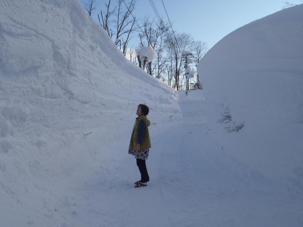 Mont Cervin Myoko v zimě