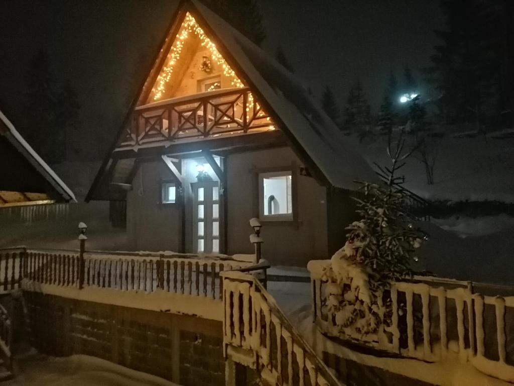 Budova, kde se bed and breakfast nachází