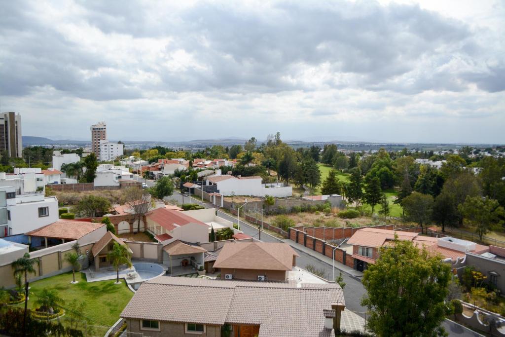 Nespecifikovaný výhled na destinaci Irapuato nebo výhled na město při pohledu z hotelu