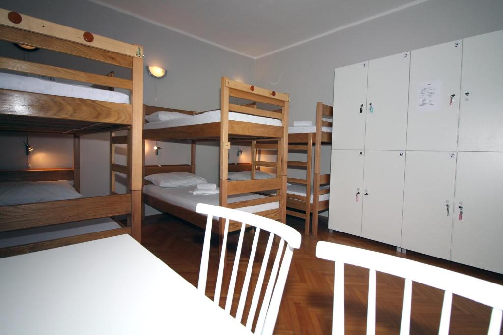 Postel nebo postele na pokoji v ubytování Hostel Marko