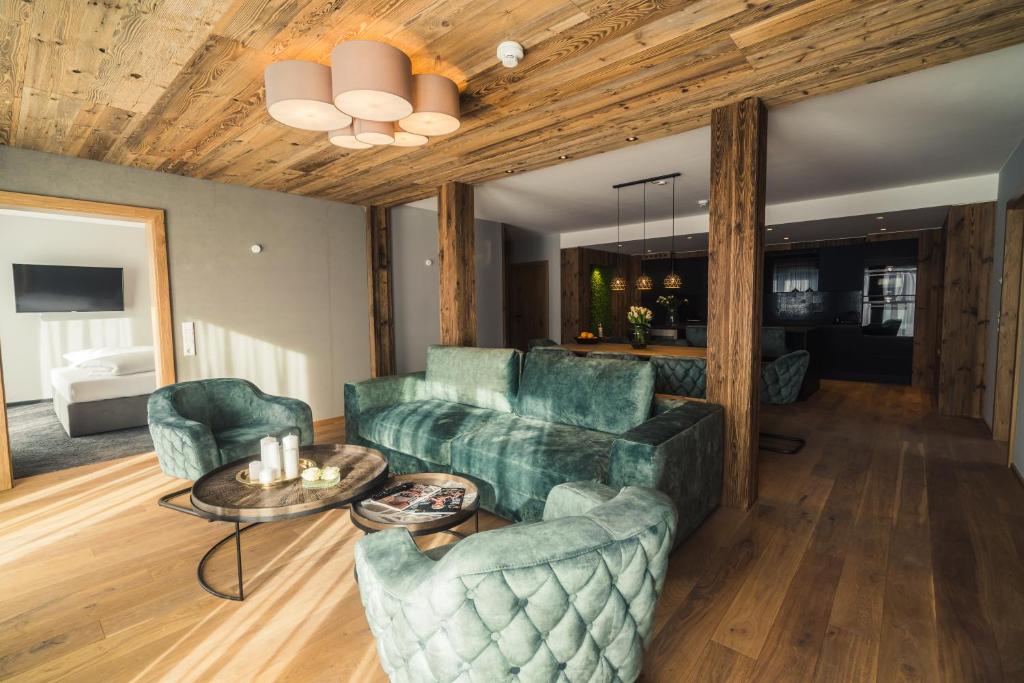 Posedenie v ubytovaní Panorama Residence Mösern