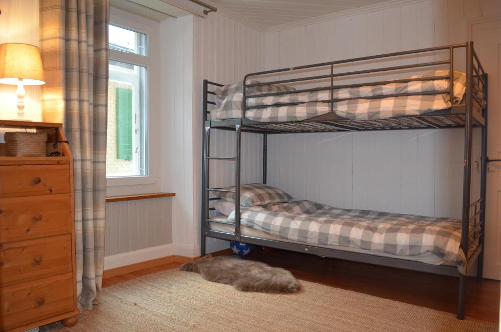 Postel nebo postele na pokoji v ubytování Alpine Haus