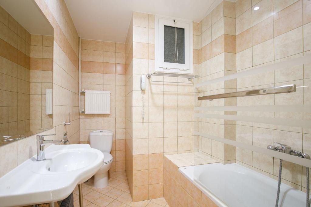 Koupelna v ubytování Hotel ΑΤΗΙΝΑ