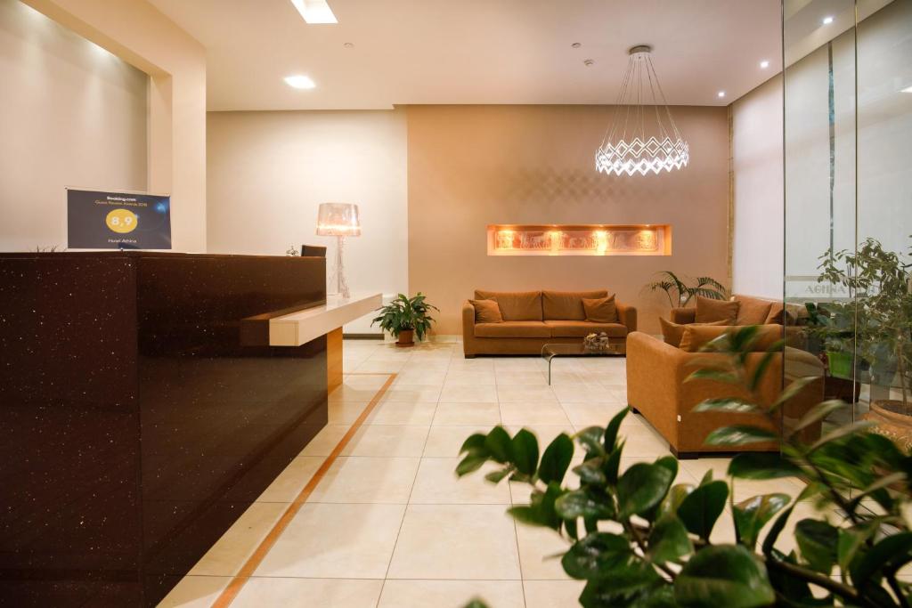 Posezení v ubytování Hotel ΑΤΗΙΝΑ