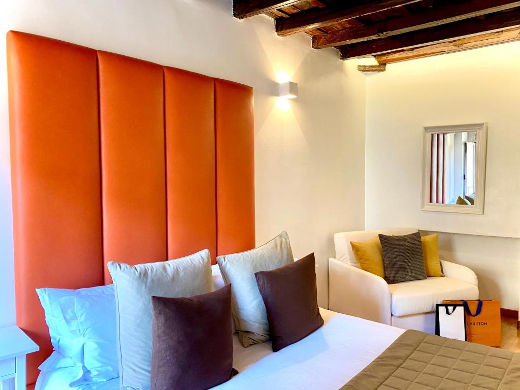 Część wypoczynkowa w obiekcie Palace Fontana di Trevi loft