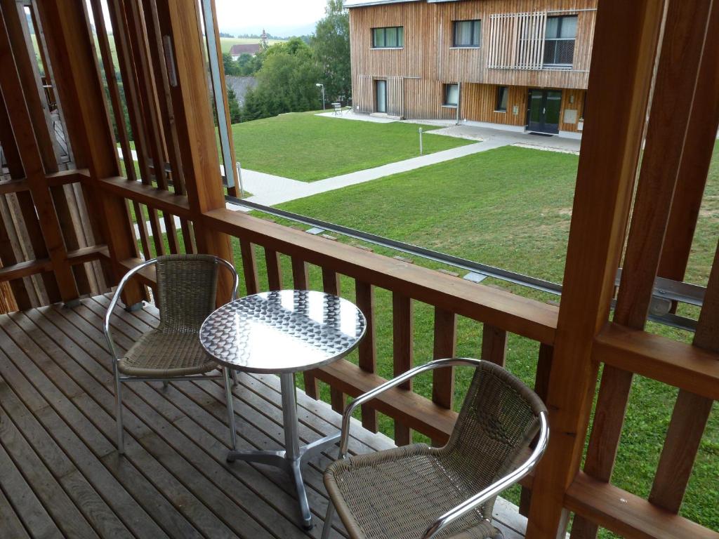 Balkón nebo terasa v ubytování Apartmán u Kamila