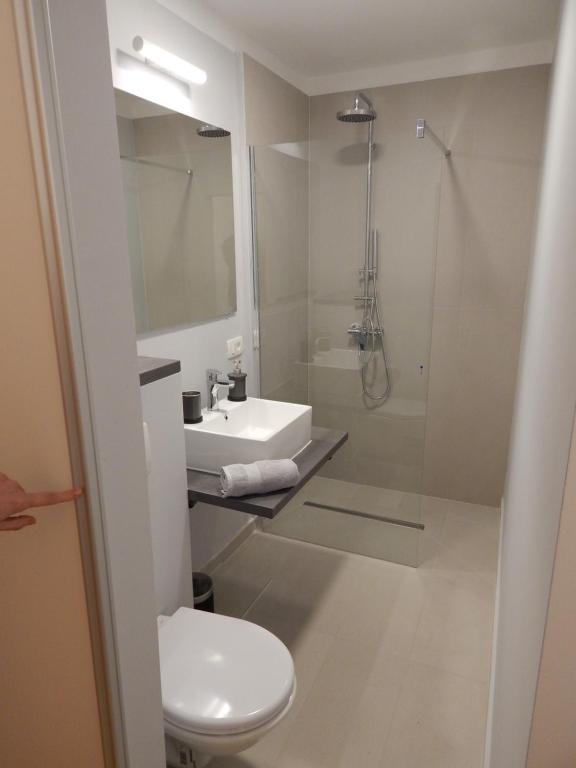Kúpeľňa v ubytovaní Gold Rooms and Suite