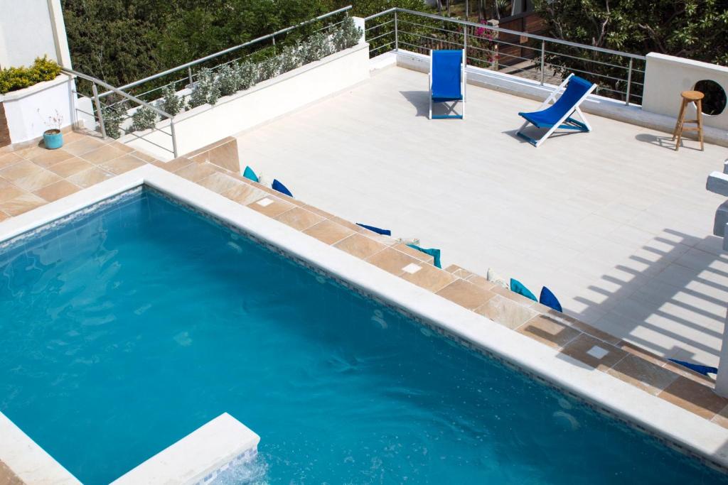 A piscina em ou perto de Techos Azules
