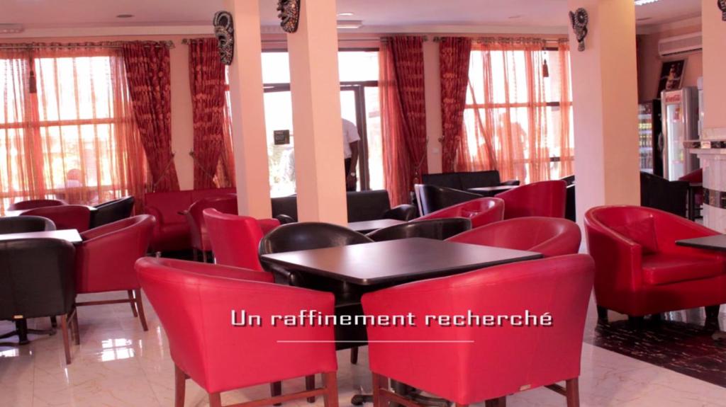 Posezení v ubytování Hotel Mansel