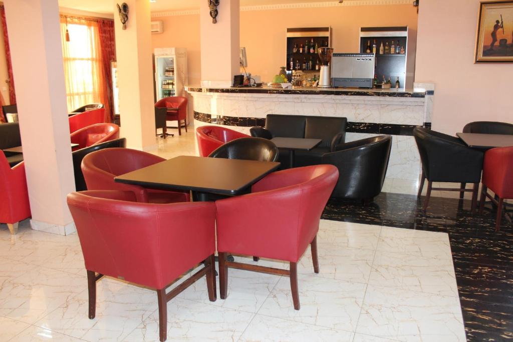 Posezení v ubytování Hotel Mansel
