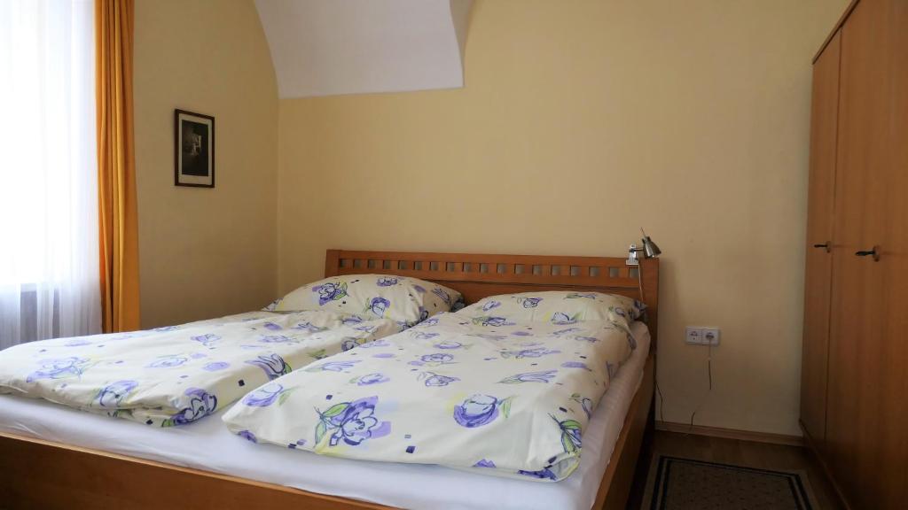 Postel nebo postele na pokoji v ubytování Haus Pleterski