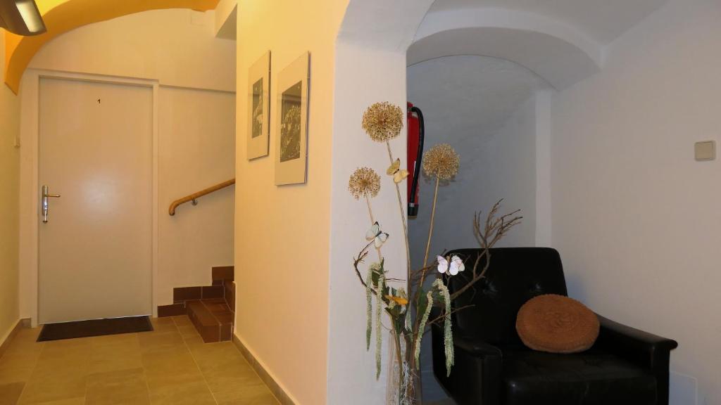 Posezení v ubytování Haus Pleterski