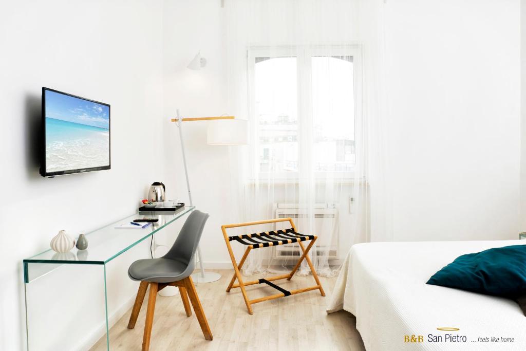 TV o dispositivi per l'intrattenimento presso B&B San Pietro