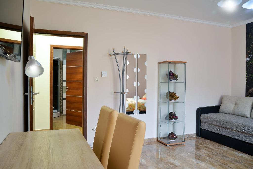Posedenie v ubytovaní Harmónia Belvárosi Apartmanok