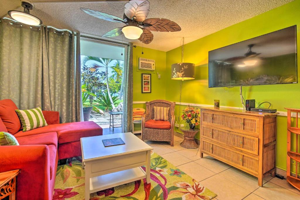 Oceanfront KailuaKona Islander Studio with Lanai!, KailuaKona