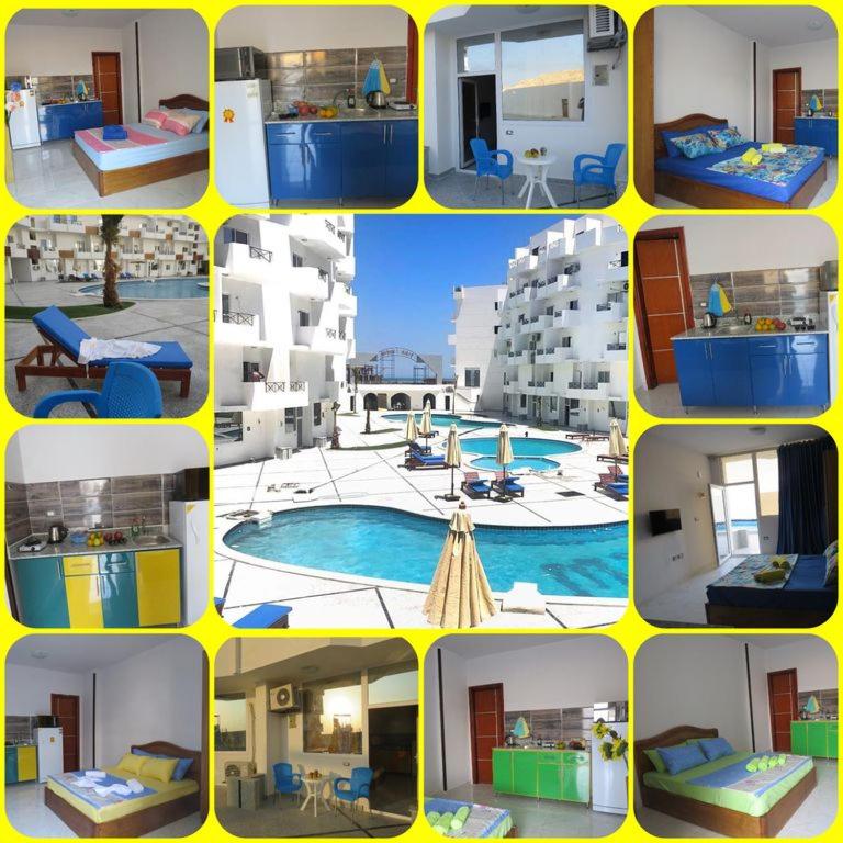 The swimming pool at or close to Apartment Bella Vita near the sea RedSeaLine