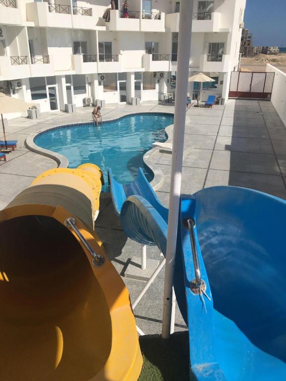 The swimming pool at or close to Apartment Bella Vita near the sea RedSeaLine