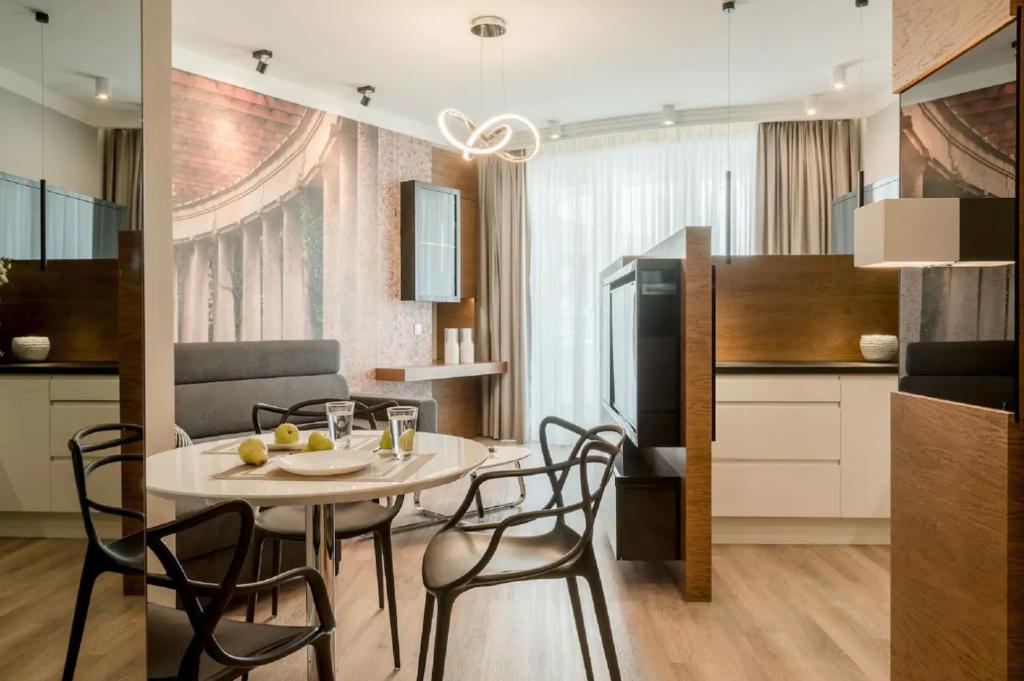 AbsyntApart Market Square Wroclaw - King Studio With Sofa Bed