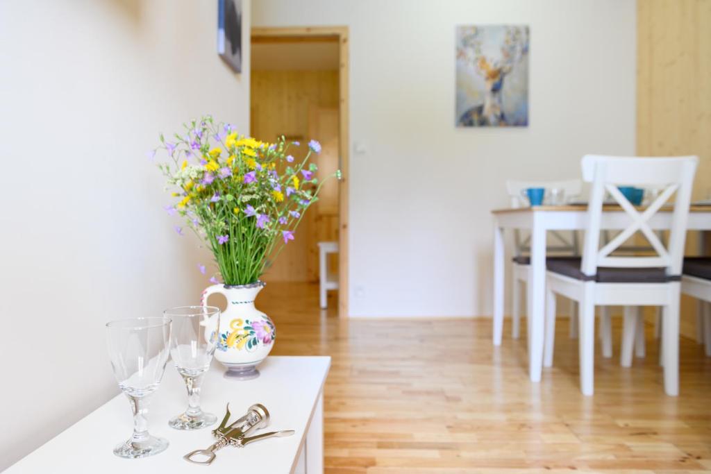 Marvelous lake view apartments - Jezerka Lipno - Departamento