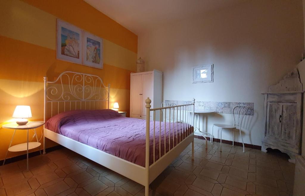 Postel nebo postele na pokoji v ubytování Cla&Cha Studio
