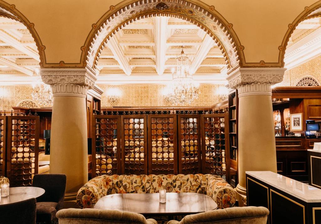 Posezení v ubytování Hotel Bristol