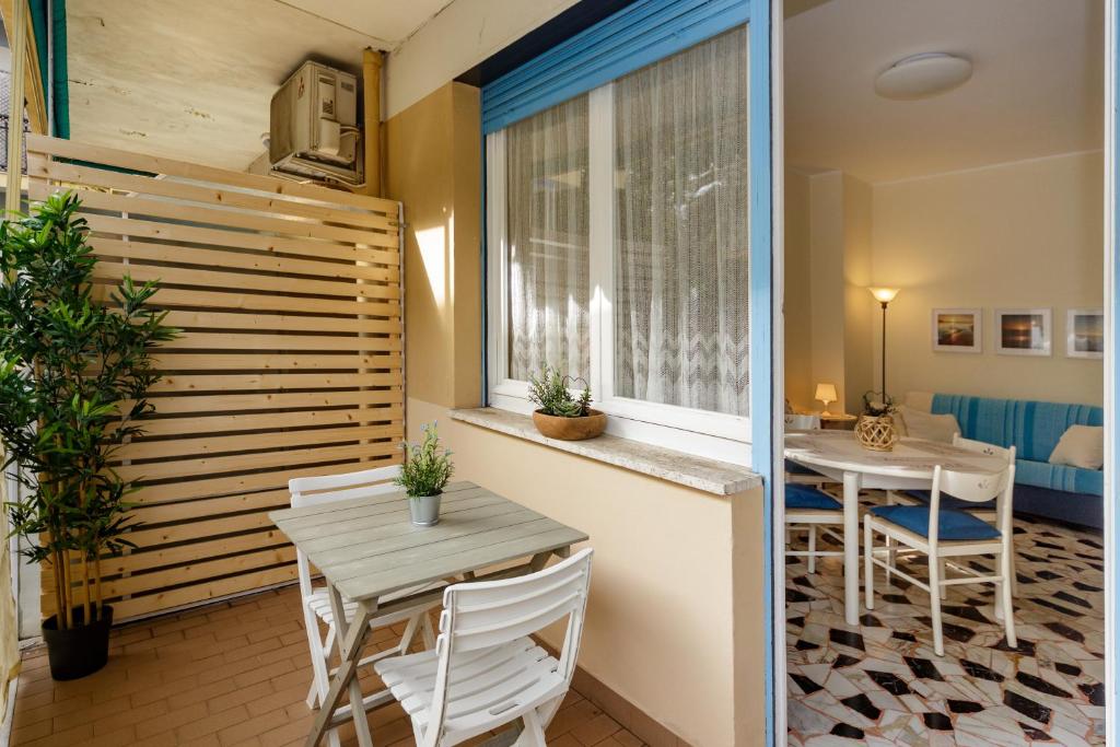 Posedenie v ubytovaní CASA AMICA Tranquilla e ben posizionata