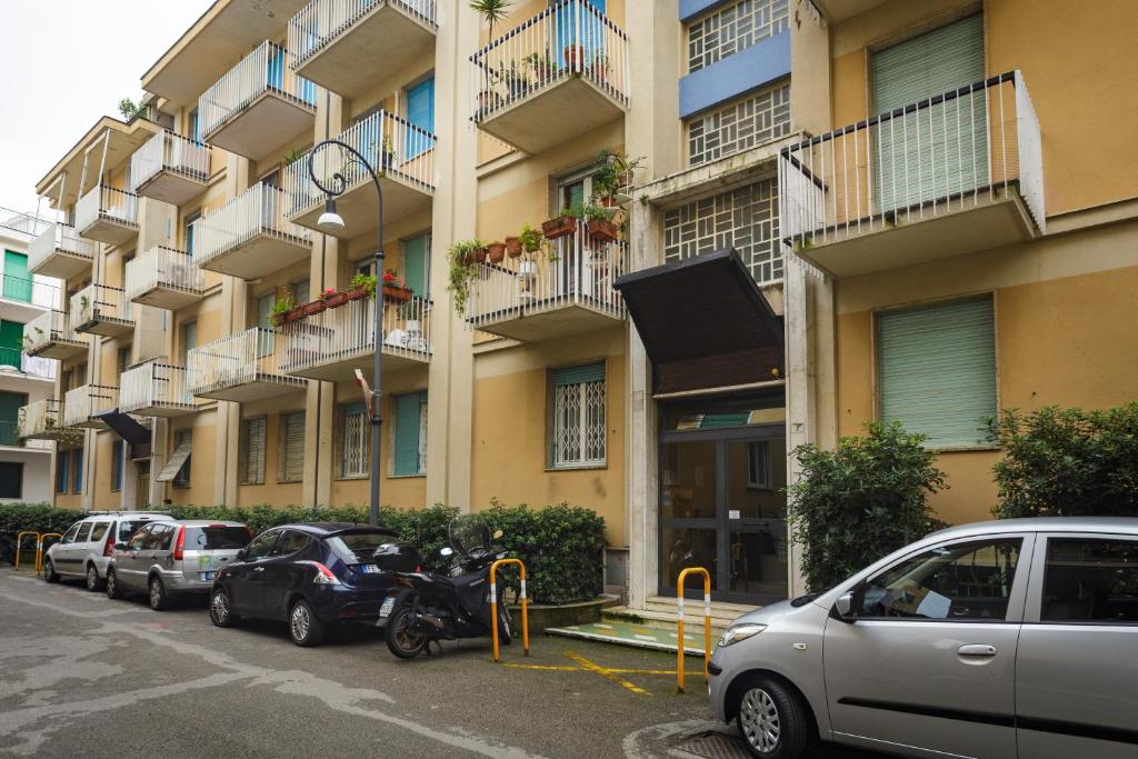 Budova, v ktorej sa apartmán nachádza