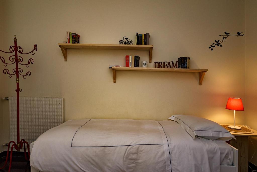 Posteľ alebo postele v izbe v ubytovaní CASA AMICA Tranquilla e ben posizionata