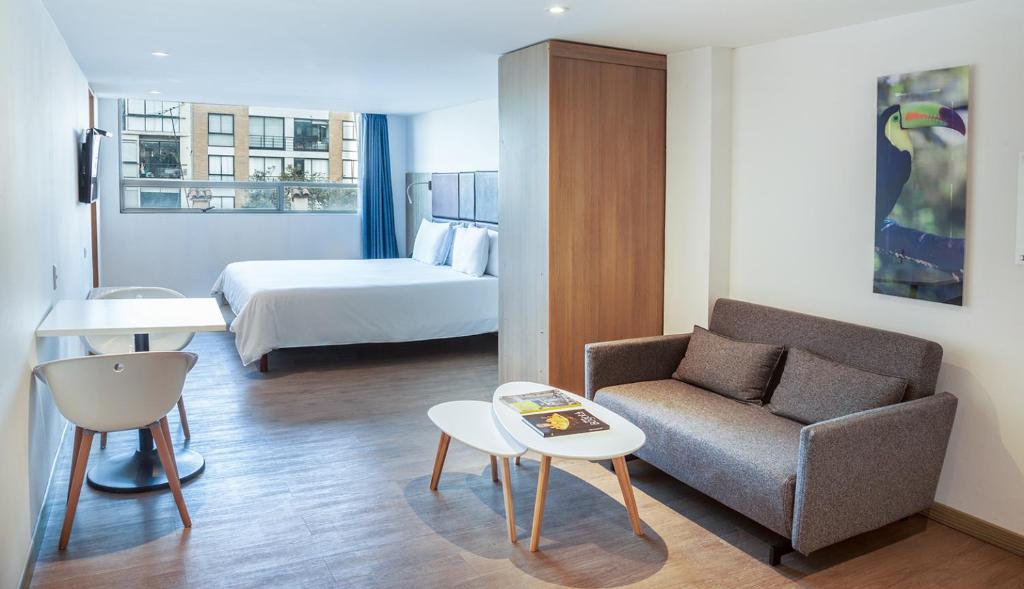 Posezení v ubytování Hotel Viaggio Teleport City Suites