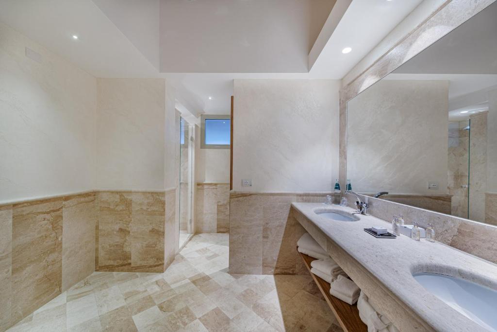 Kúpeľňa v ubytovaní Hotel Sporting