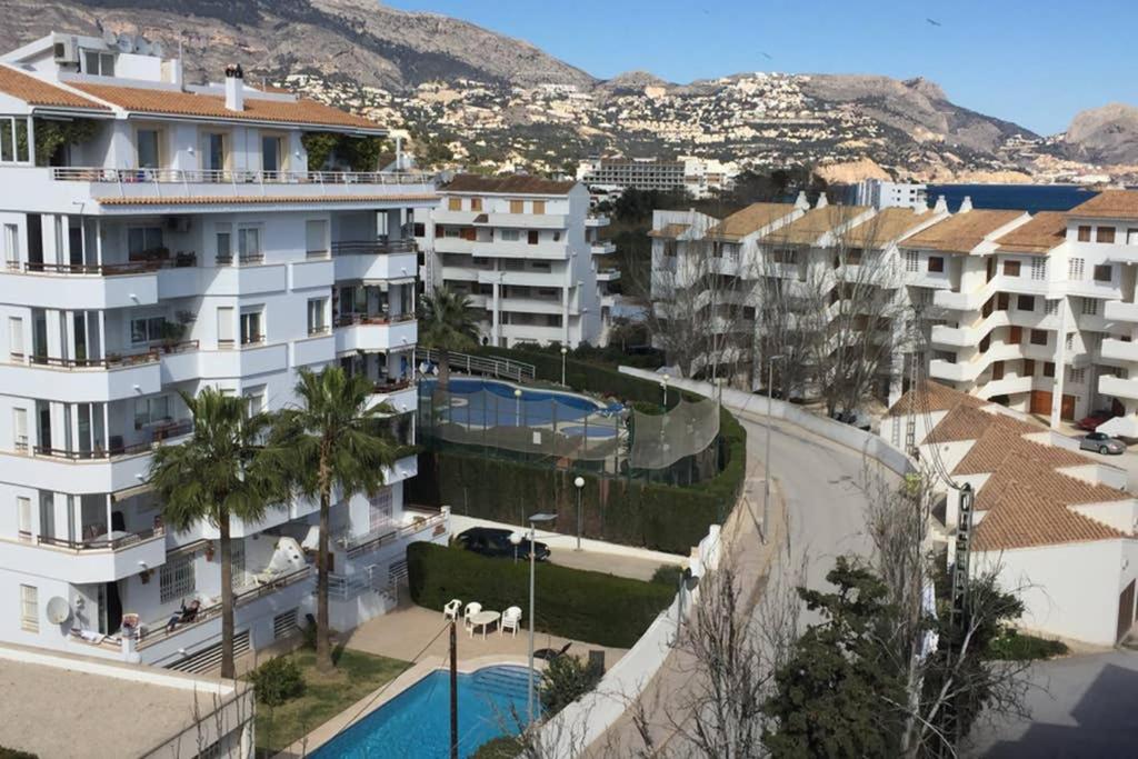 Nespecifikovaný výhled na hory nebo výhled na hory při pohledu z apartmánu