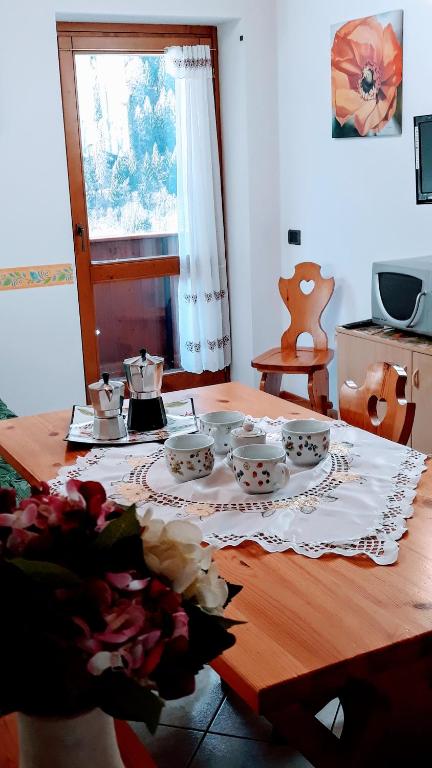 Posezení v ubytování Casa Bamby