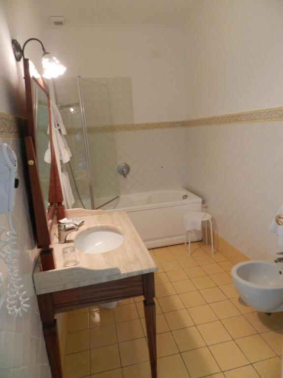 Koupelna v ubytování Bacio del Sole B&B Positano