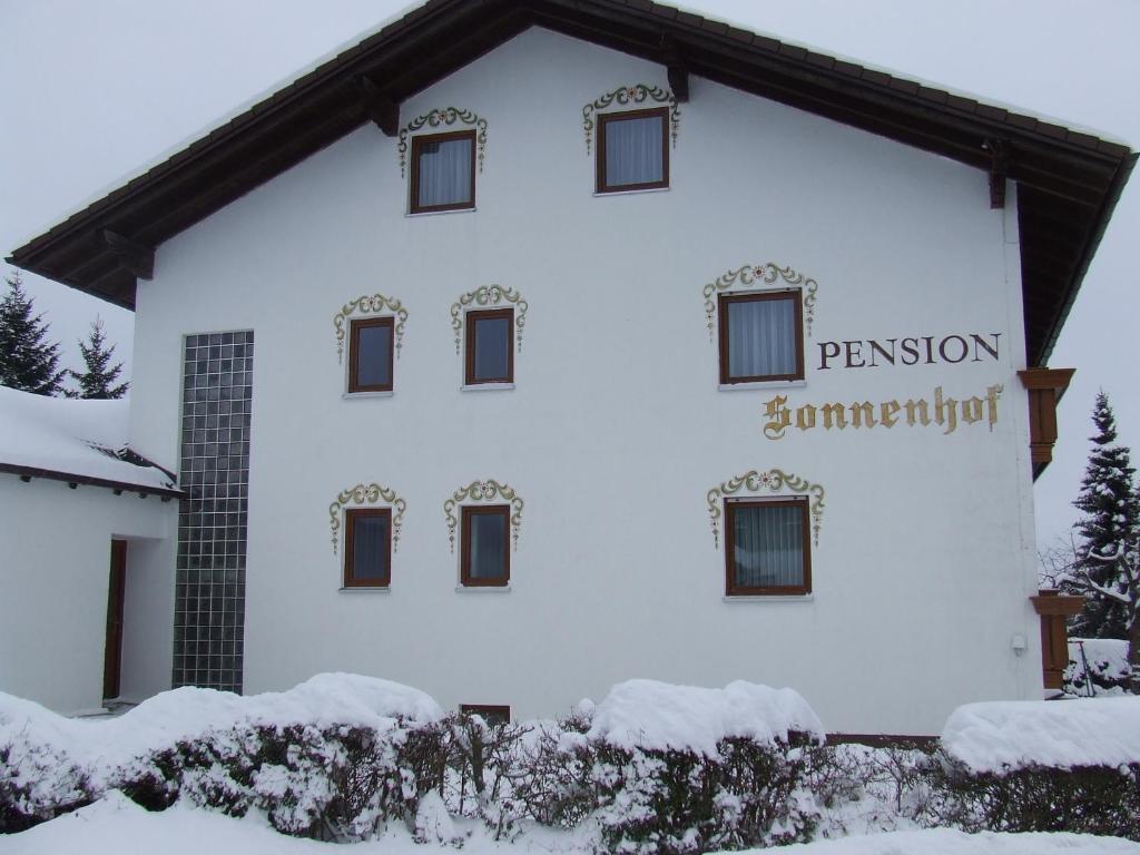 Pension Sonnenhof v zimě