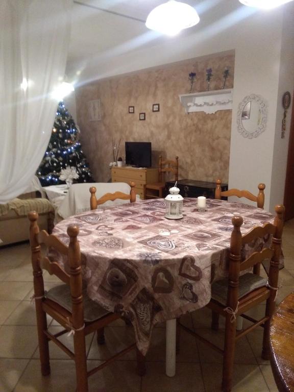 Posezení v ubytování Ai tre archi di Tagliaborse