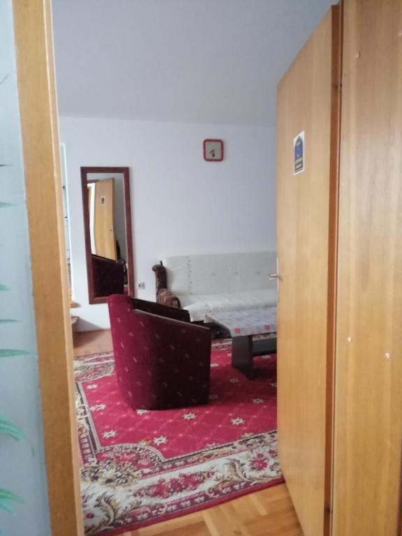 Postel nebo postele na pokoji v ubytování Pansion Velickovic