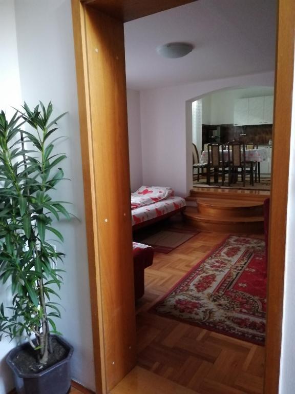Postel nebo postele na pokoji v ubytování Pansion Velickovic