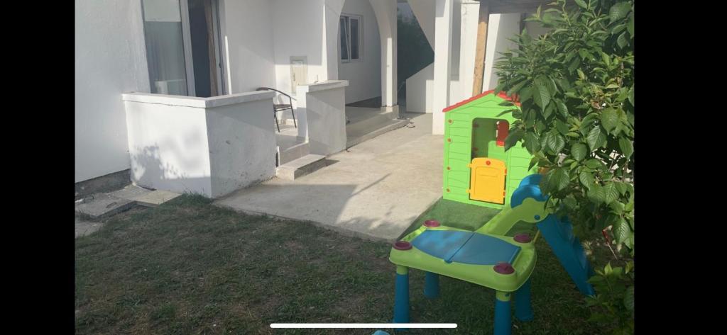 Zahrada ubytování Apartments Dibra